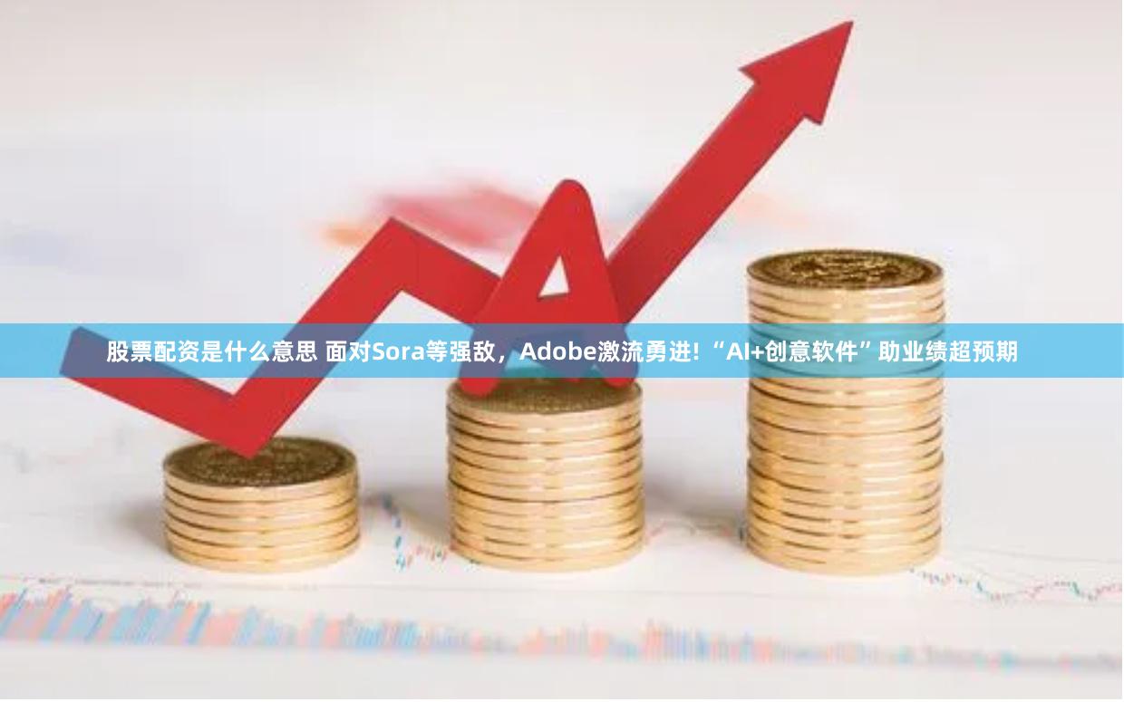 股票配资是什么意思 面对Sora等强敌，Adobe激流勇进! “AI+创意软件”助业绩超预期