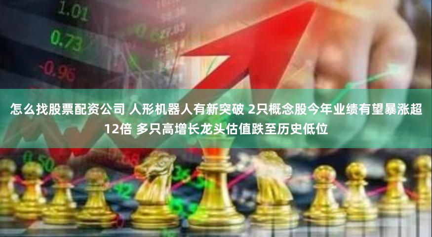 怎么找股票配资公司 人形机器人有新突破 2只概念股今年业绩有望暴涨超12倍 多只高增长龙头估值跌至历史低位