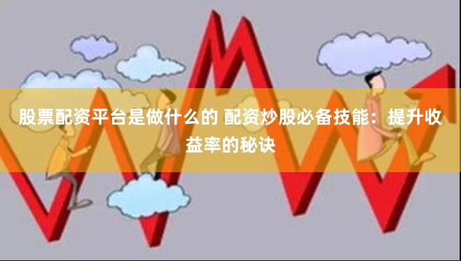 股票配资平台是做什么的 配资炒股必备技能：提升收益率的秘诀